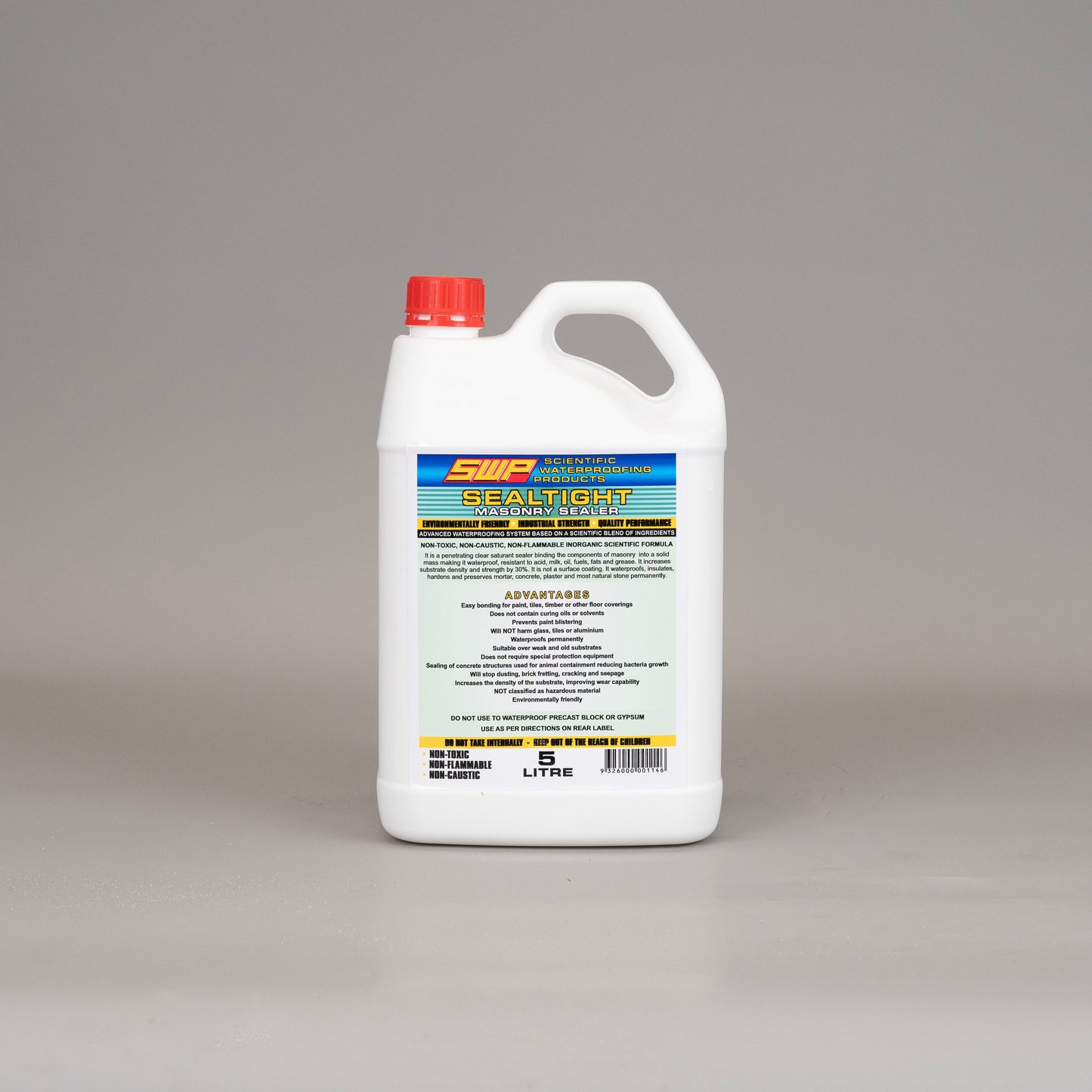 SWP SealTight penetrating clear concrete sealer