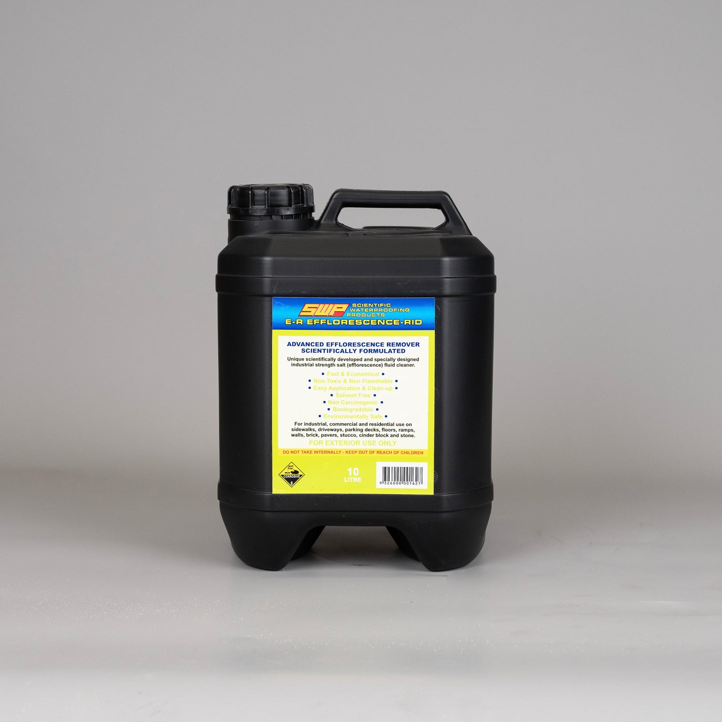 SWP Efflorescence Rid liquid cleaner for masonry efflorescence – available in 2L, 5L, 10L, and 20L