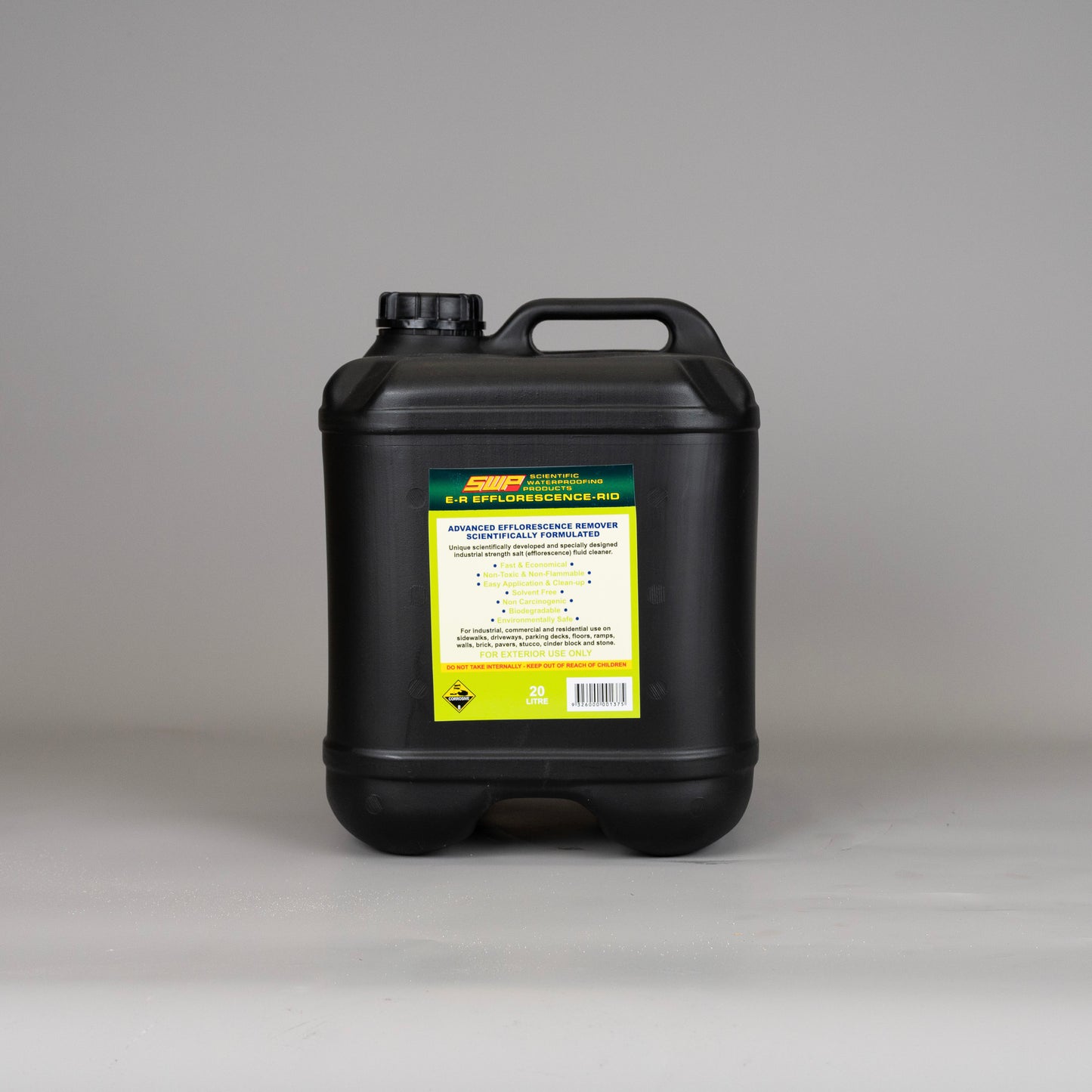 SWP Efflorescence Rid liquid cleaner for masonry efflorescence – available in 2L, 5L, 10L, and 20L