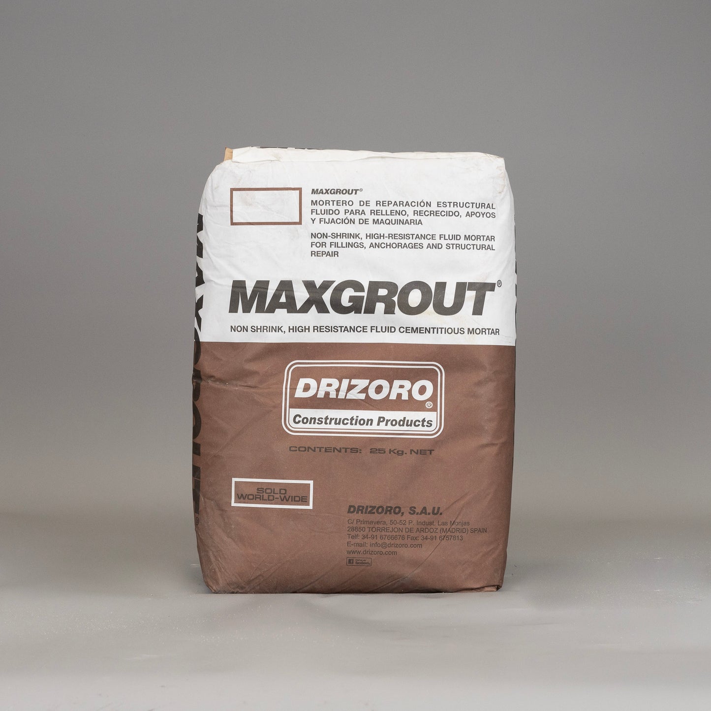 Drizoro Maxgrout high-strength cementitious grout 25 kg bag