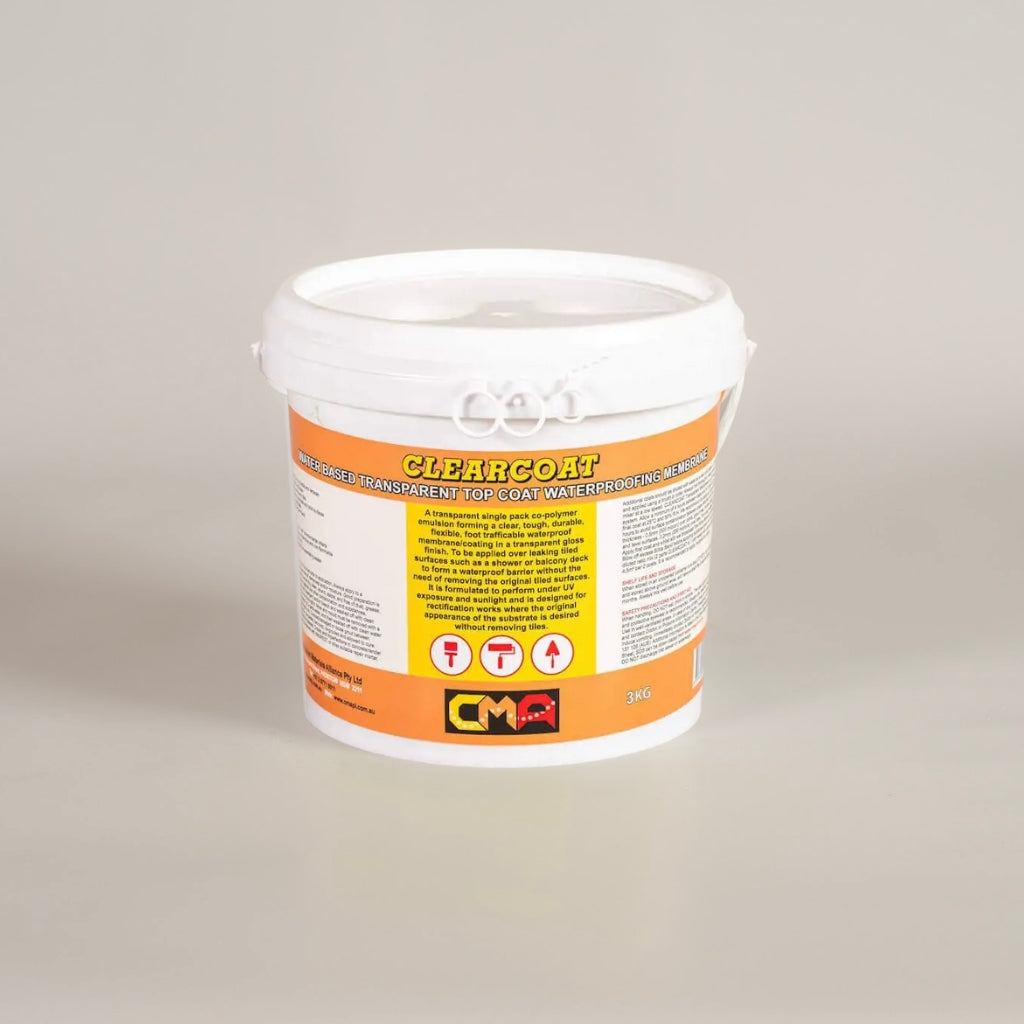 CMA Ultraclear Trafficcoat transparent waterproof coating – 1kg, 3kg, 7kg sizes