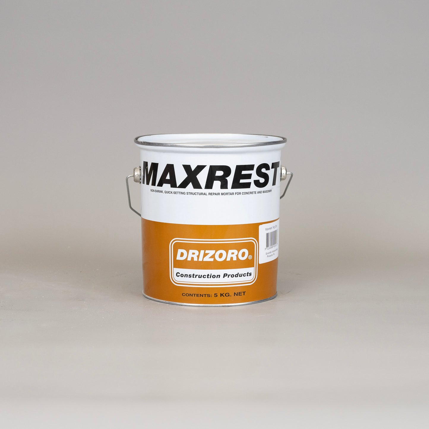 "DRIZORO MAXREST 5kg pack fast-setting concrete repair mortar"
