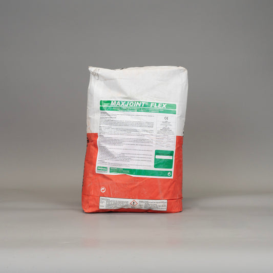 Drizoro Maxjoint Flex 25kg bag – flexible waterproof pointing mortar

Pointing mortar for masonry, tiles, and facades

Durable waterproof grout for terraces and swimming pools

High-adhesion joint mortar for vertical and horizontal surfaces