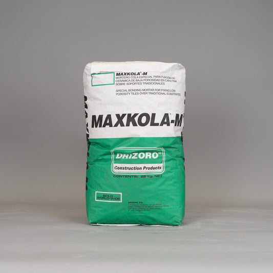 Drizoro MAXKOLA-M 25kg bag – high-performance cement-based tile adhesive mortar for walls and floors