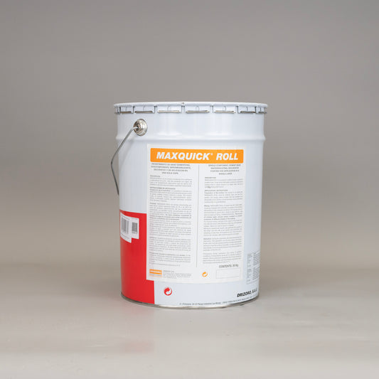 
"DRIZORO MAXQUICK ROLL decorative waterproof wall coating for concrete, render, and brick"