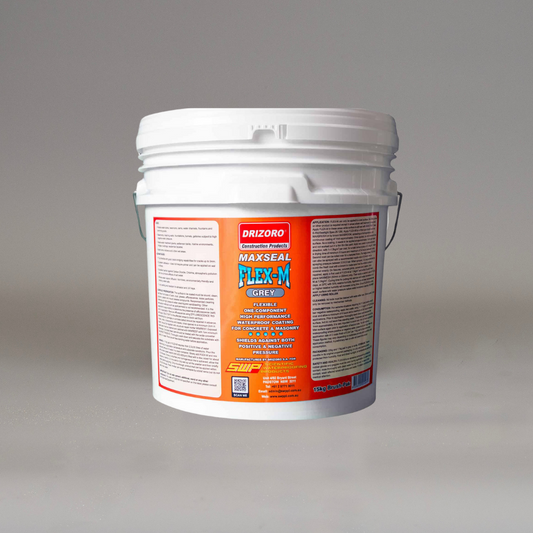 "DRIZORO MAXSEAL FLEX M 15KG flexible waterproof cement-based coating for concrete and masonry"